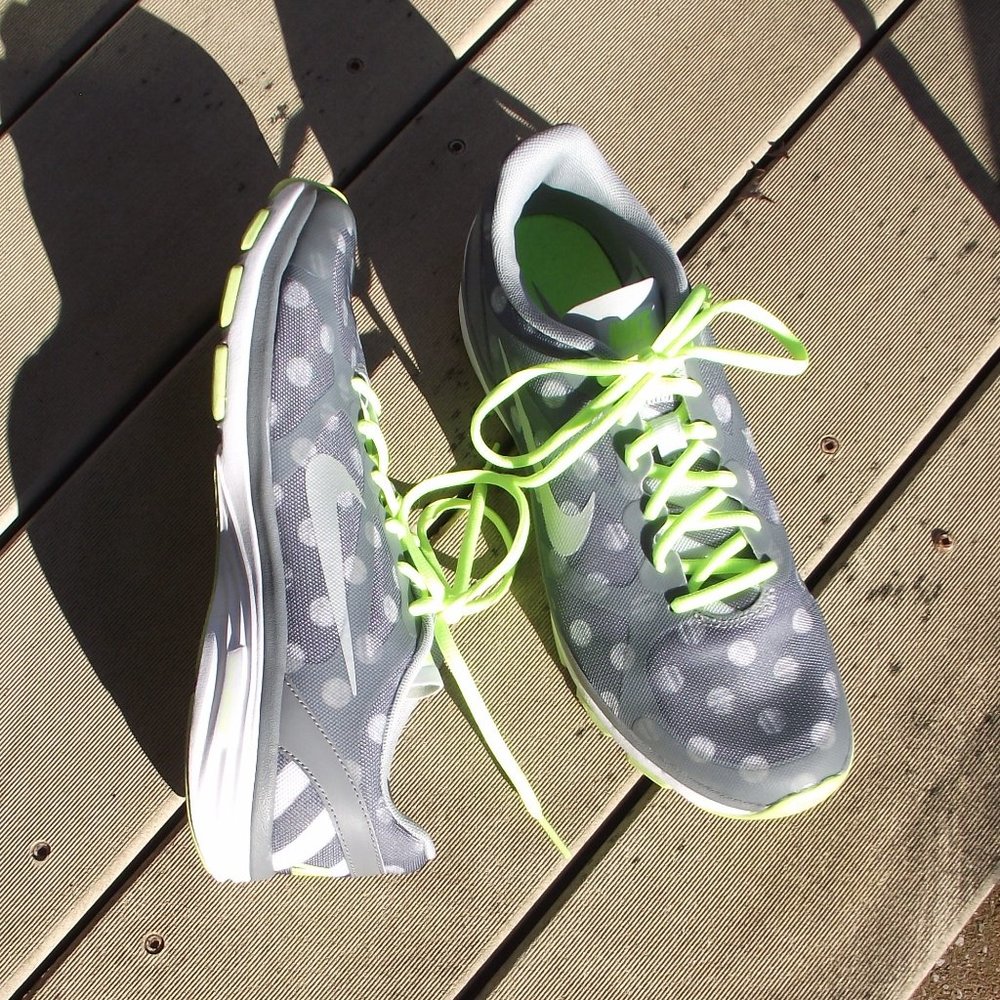Polka dot Nikes